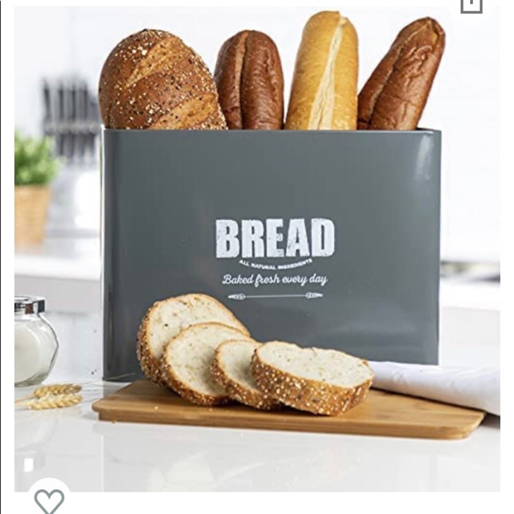 Vintage Bread Box for Kitchen Countertop